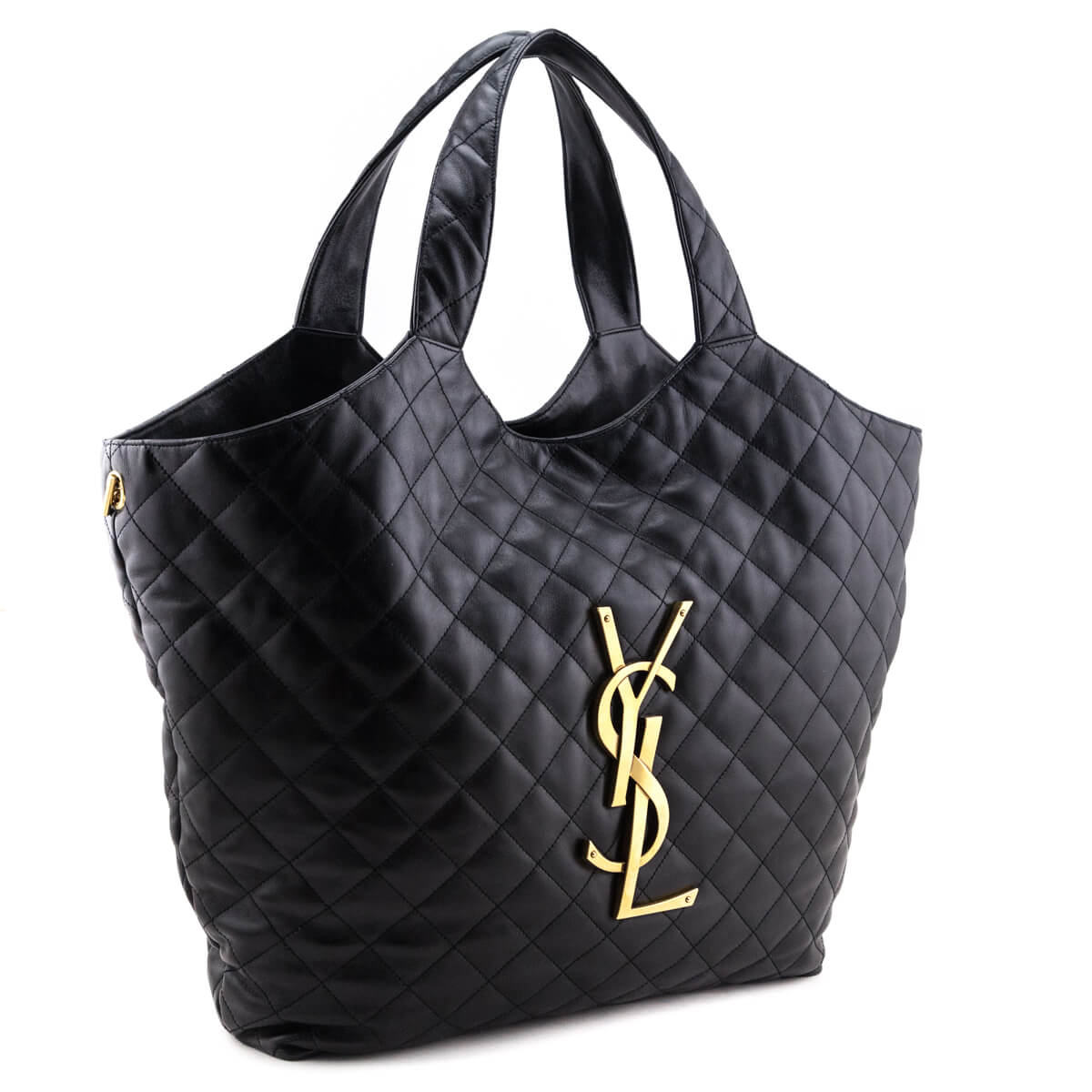 YSL Icare Maxi in Quilted Lambskin