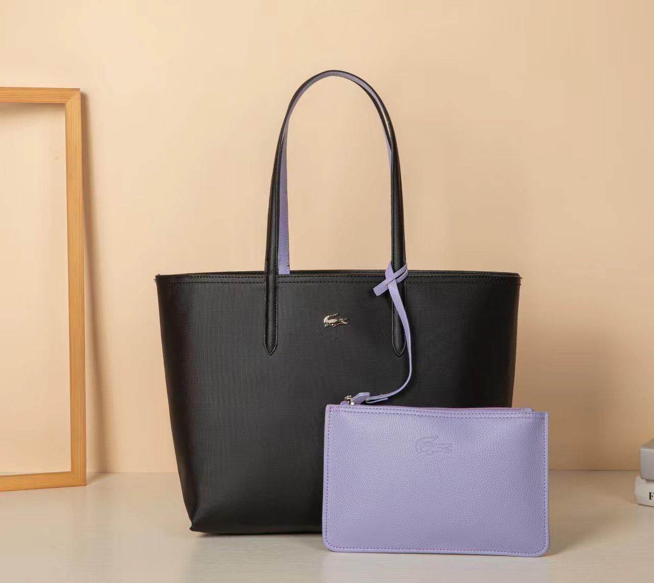 Anna Reversible Tote with Pouch