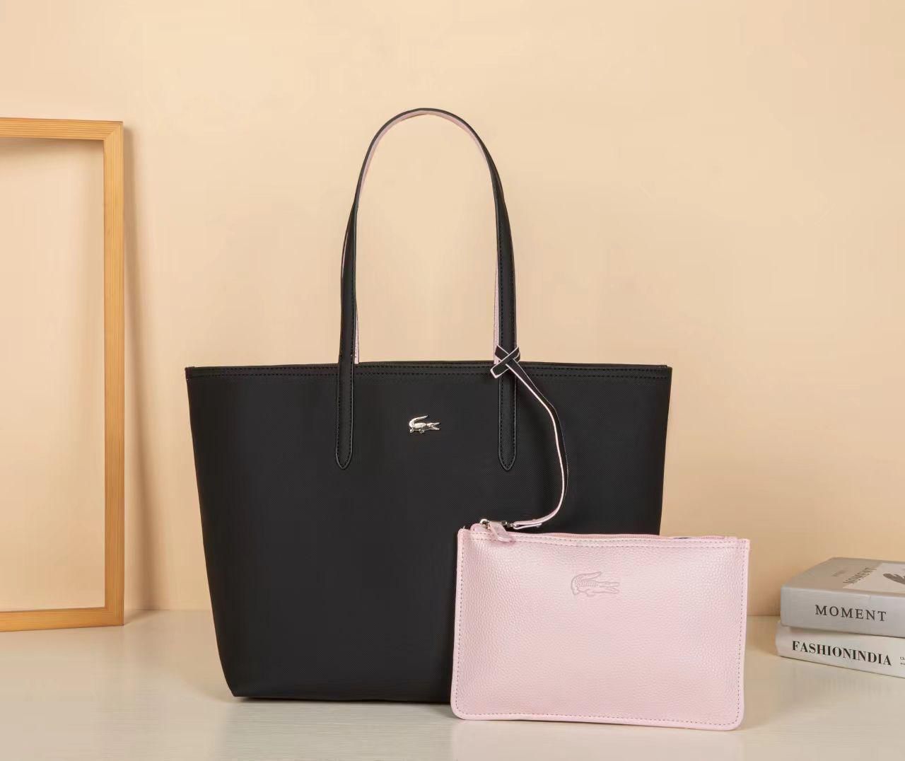 Anna Reversible Tote with Pouch