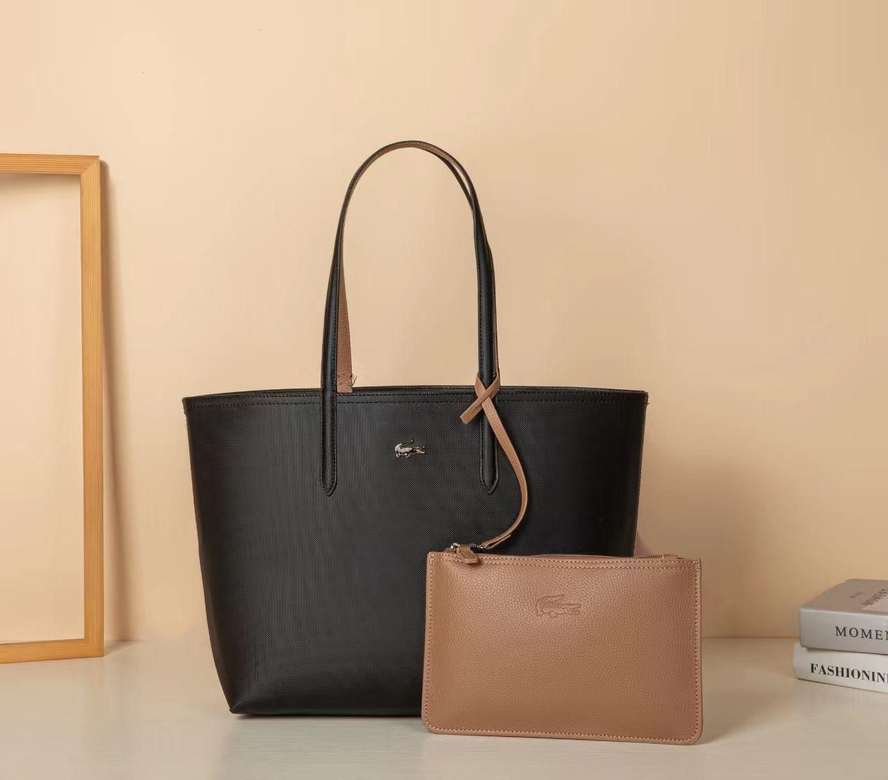 Anna Reversible Tote with Pouch