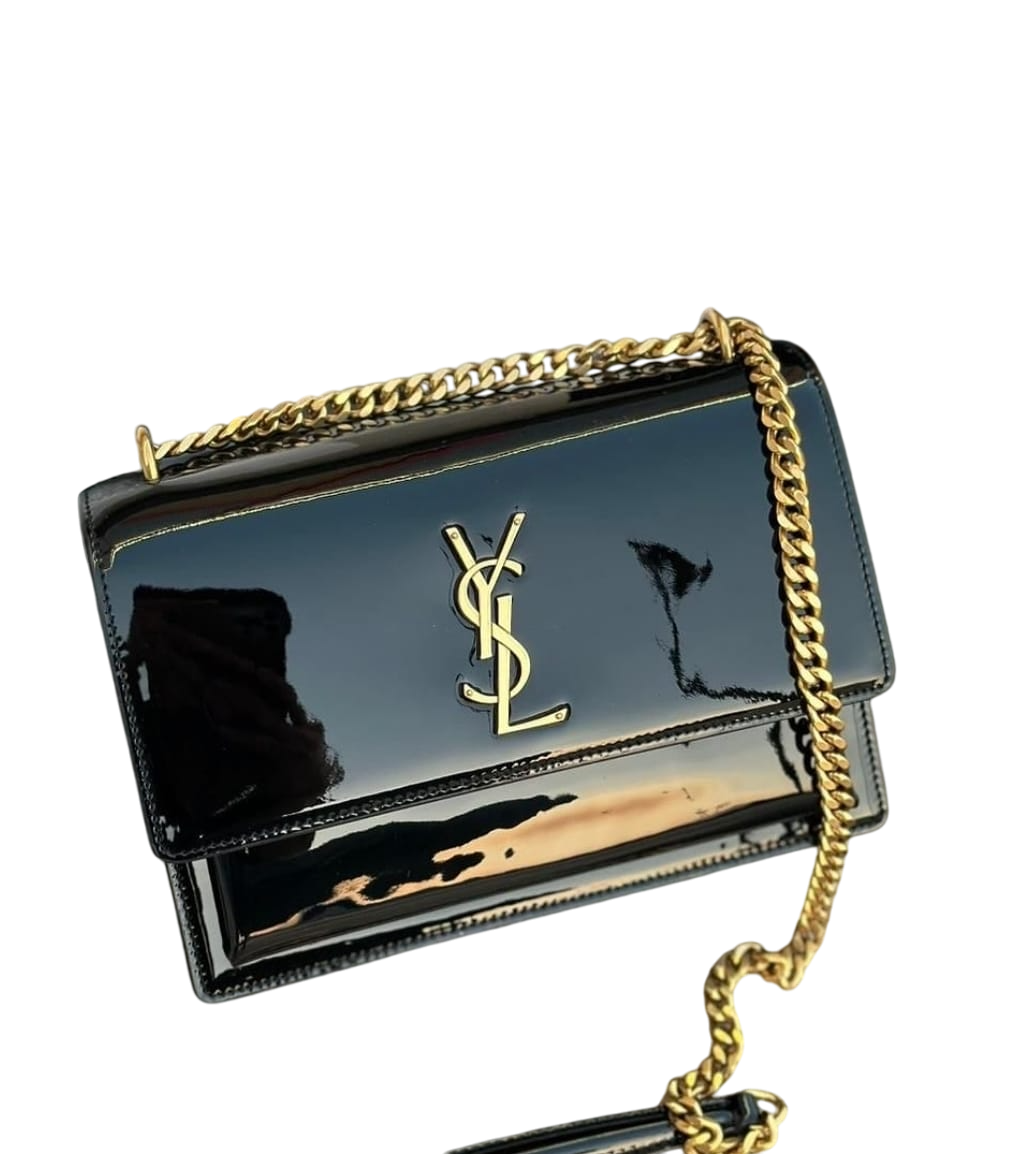 Sunset Small Patent Leather Bag
