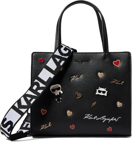 MAYBELLE CATE PINS TOP HANDLE SATCHEL