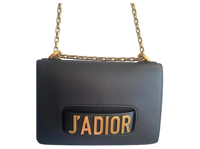 Dior J'ADior Chain Black Flap Bag
