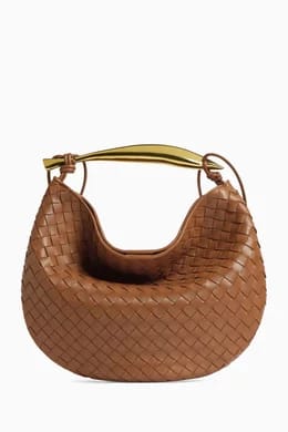 SMALL SARDINE CHAIN LEATHER SHOULDER BAG