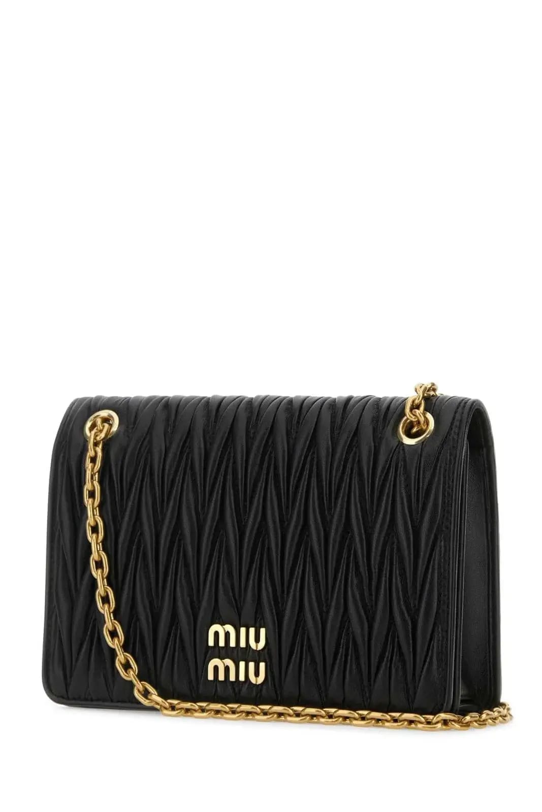 Matelassé nappa leather mini-bag