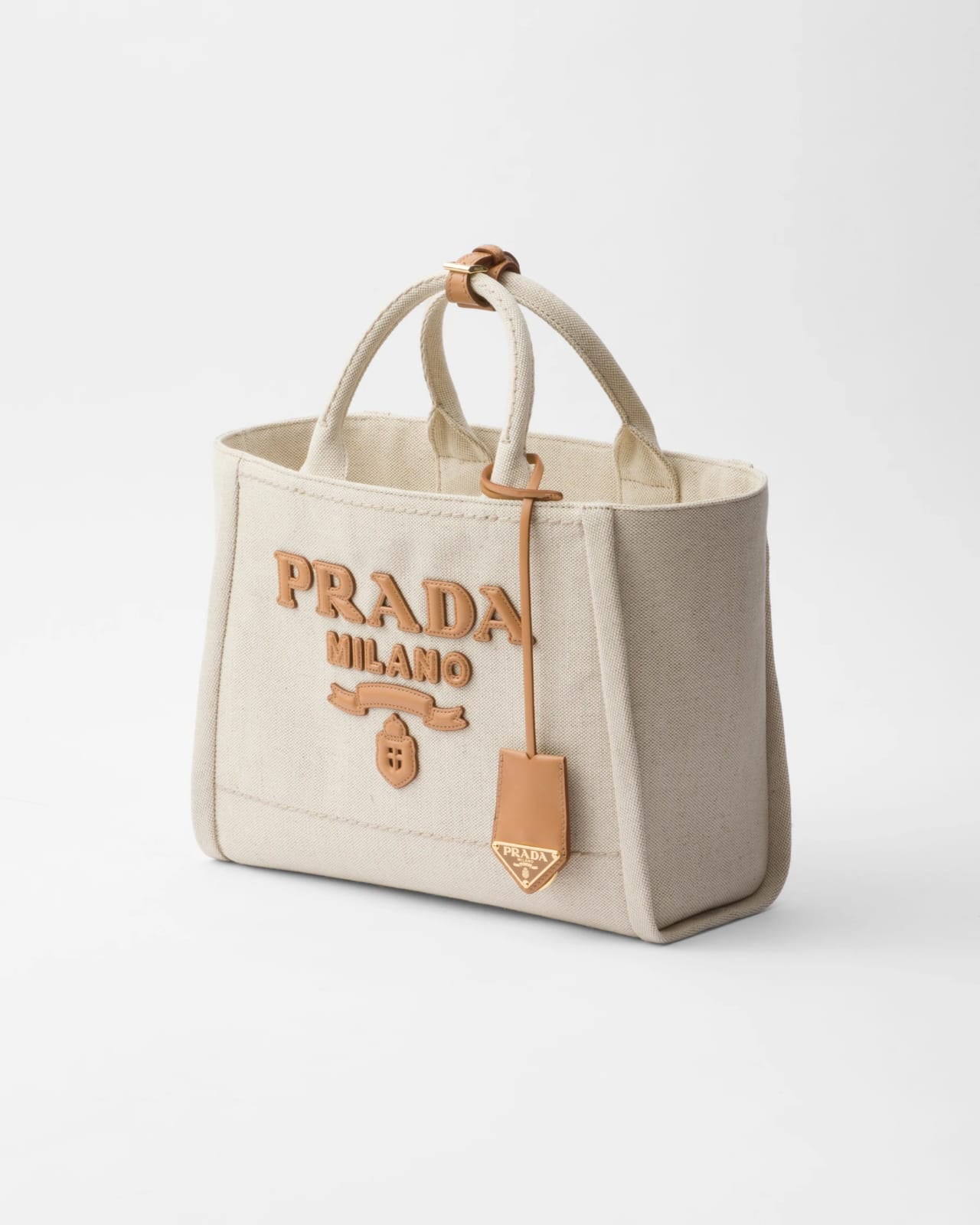 Sac fourre-tout moyen en lin mélangé