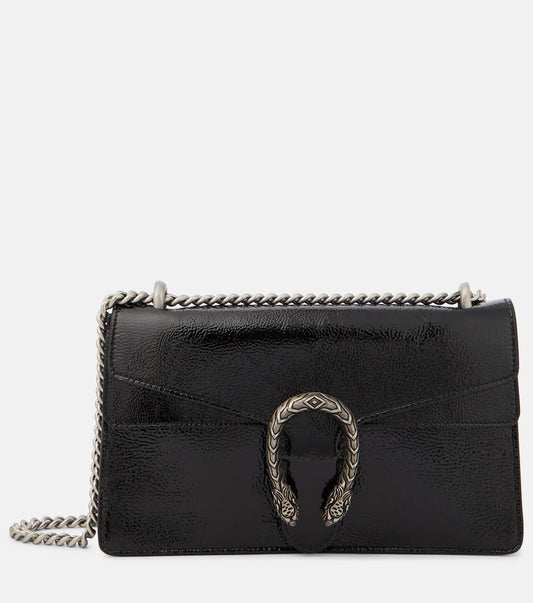Dionysus Medium patent leather shoulder bag II