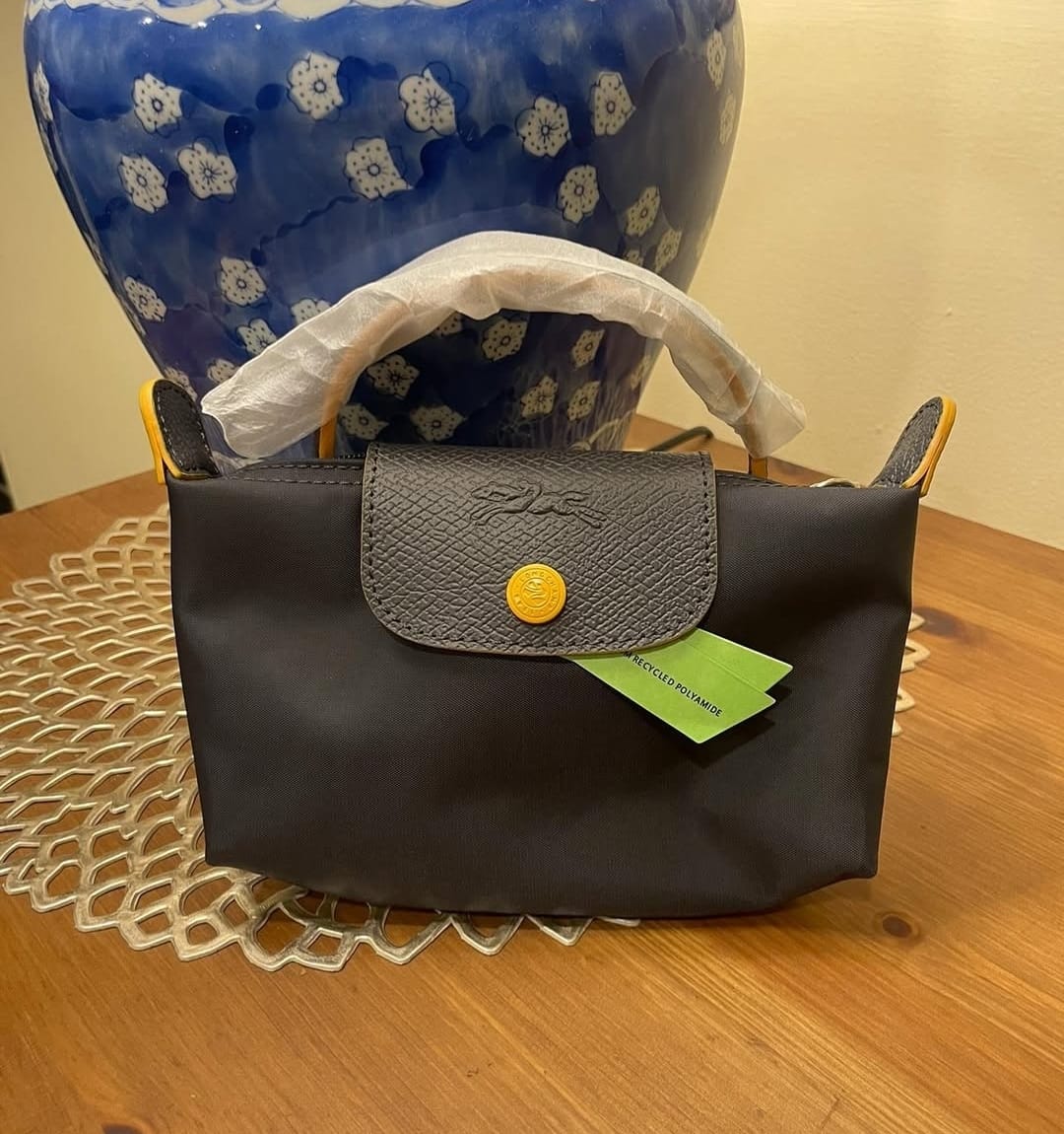 Le Pliage Original Pouch with handle