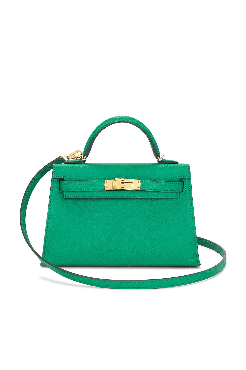 Hermes Epsom Kelly Medium Handbag