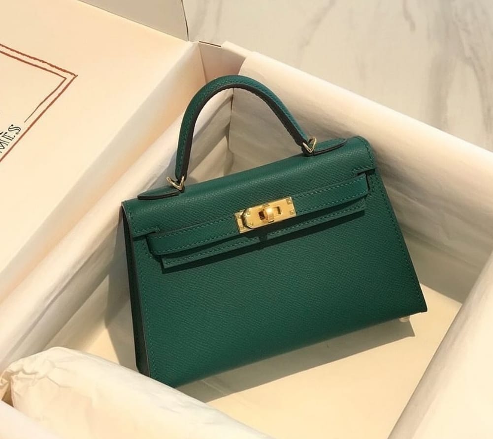 Hermes Epsom Kelly Small Handbag