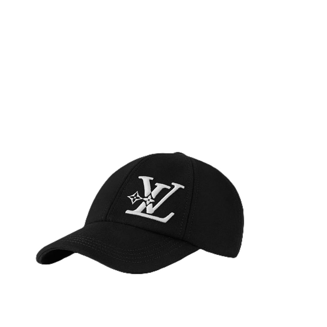 LV Smash Wool Cap Black