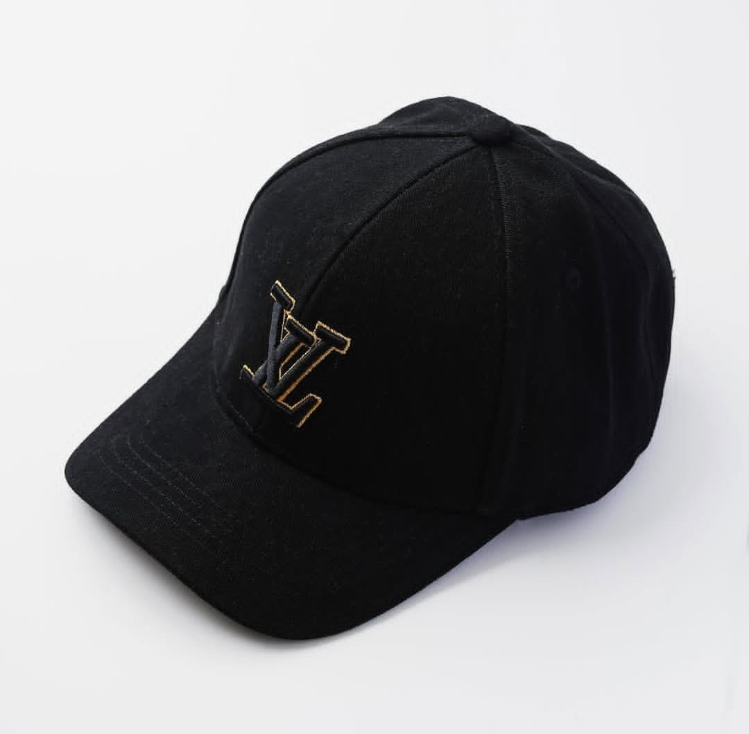 LV Signature Black Cap