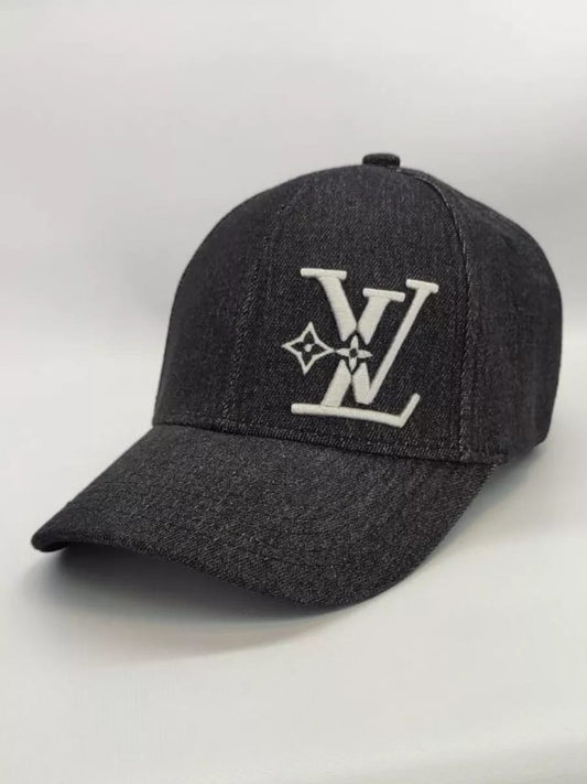 LV Smash Wool Cap Navy Grey