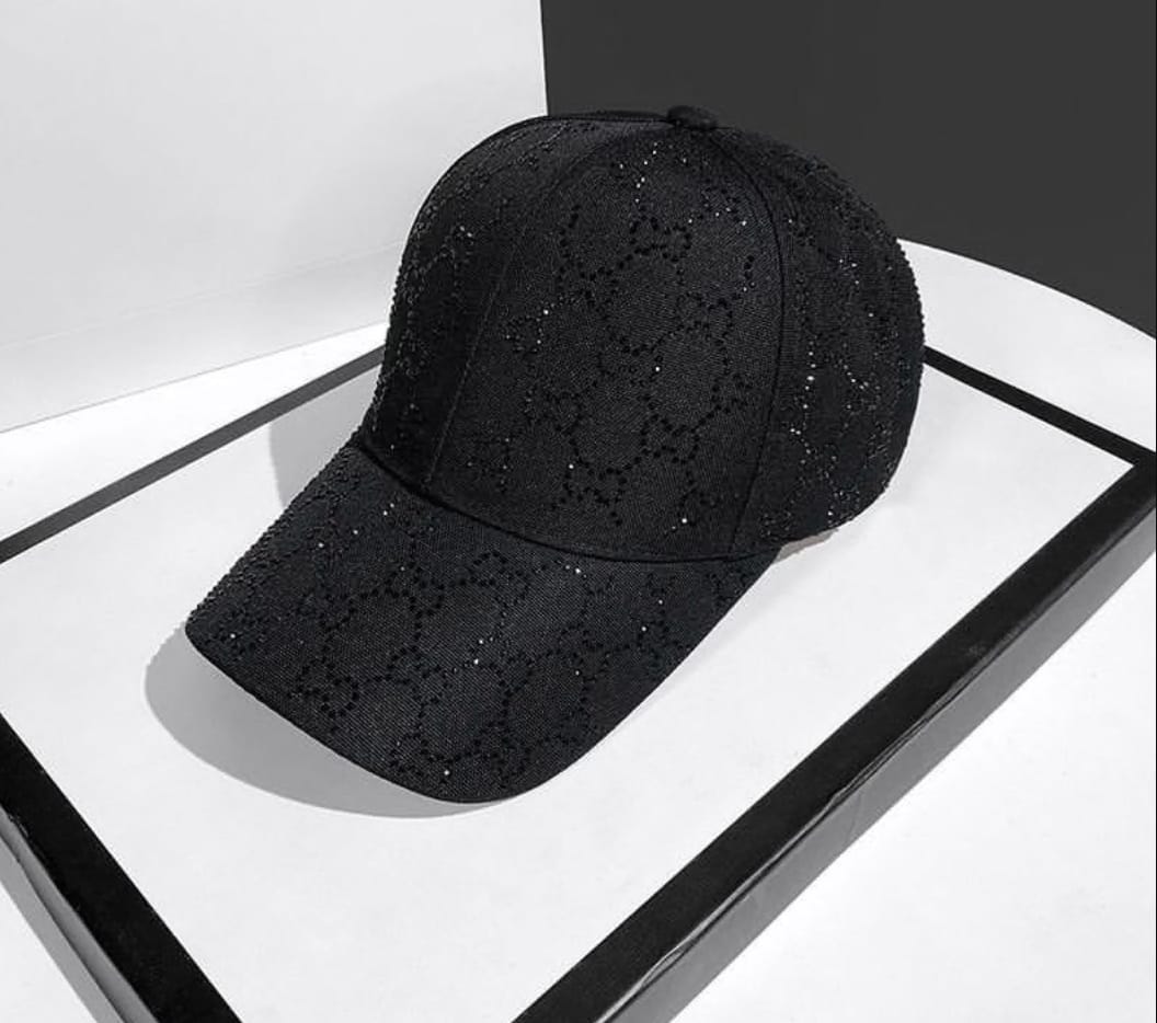 Gucci Denim Baseball Black
