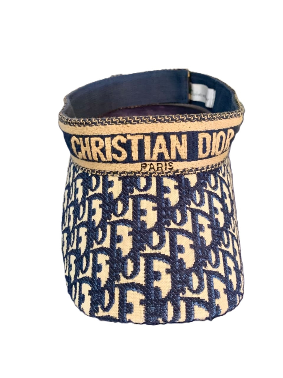 Christian Dior D-Smash Toile de jouy sauvage visor
