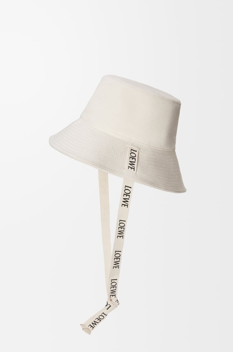 Loewe Paula's Ibiza Fisherman denim bucket hat White