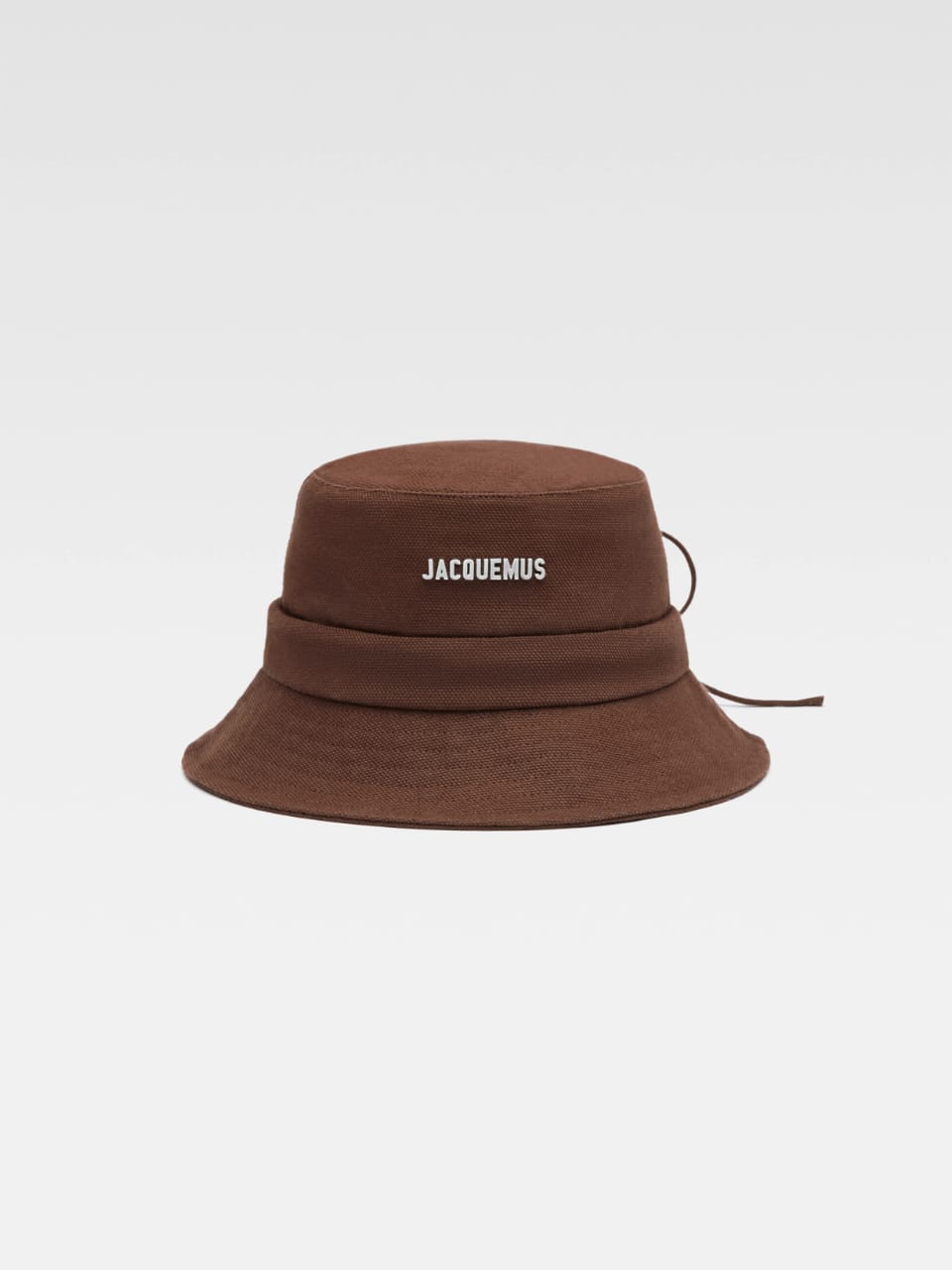 Knotted bucket hat Brown
