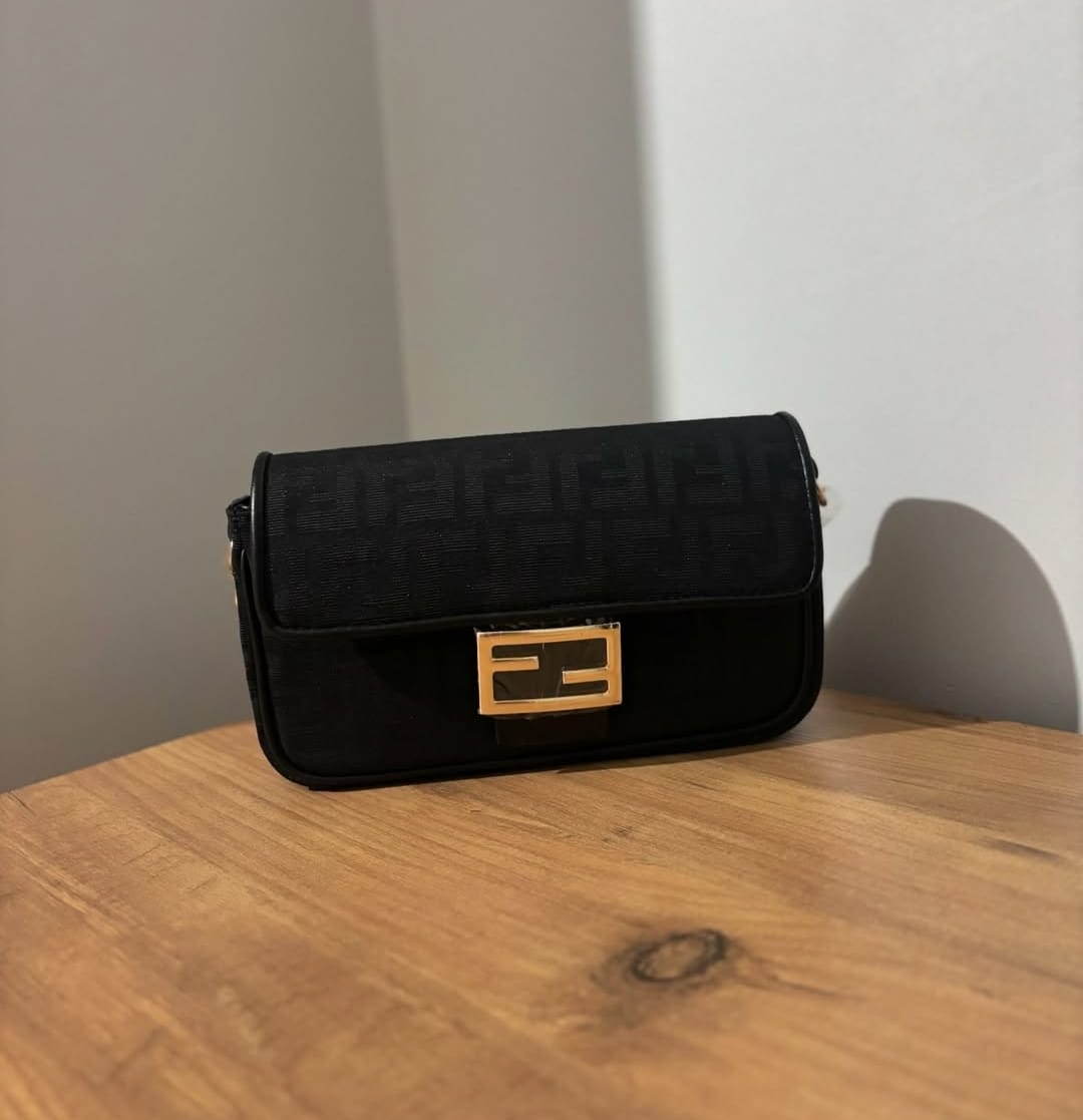 Fendi Zucca mini baguette bag