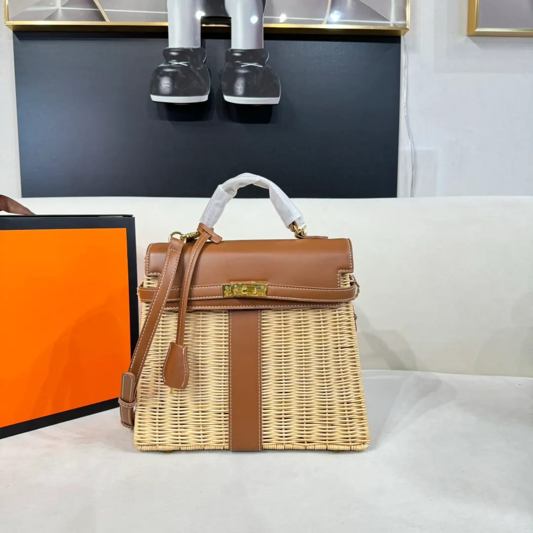 Hérmes Kelly Picnic Wicker