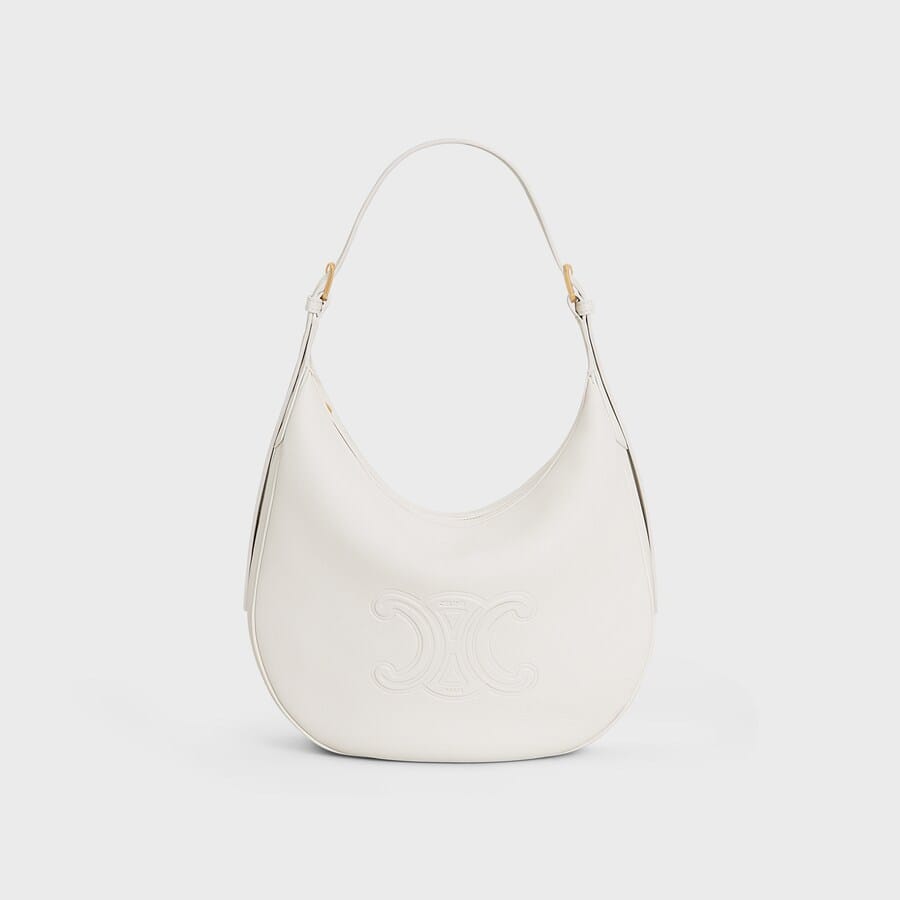 MEDIUM HELOÏSE BAG IN TRIOMPHE CANVAS AND CALFSKIN
