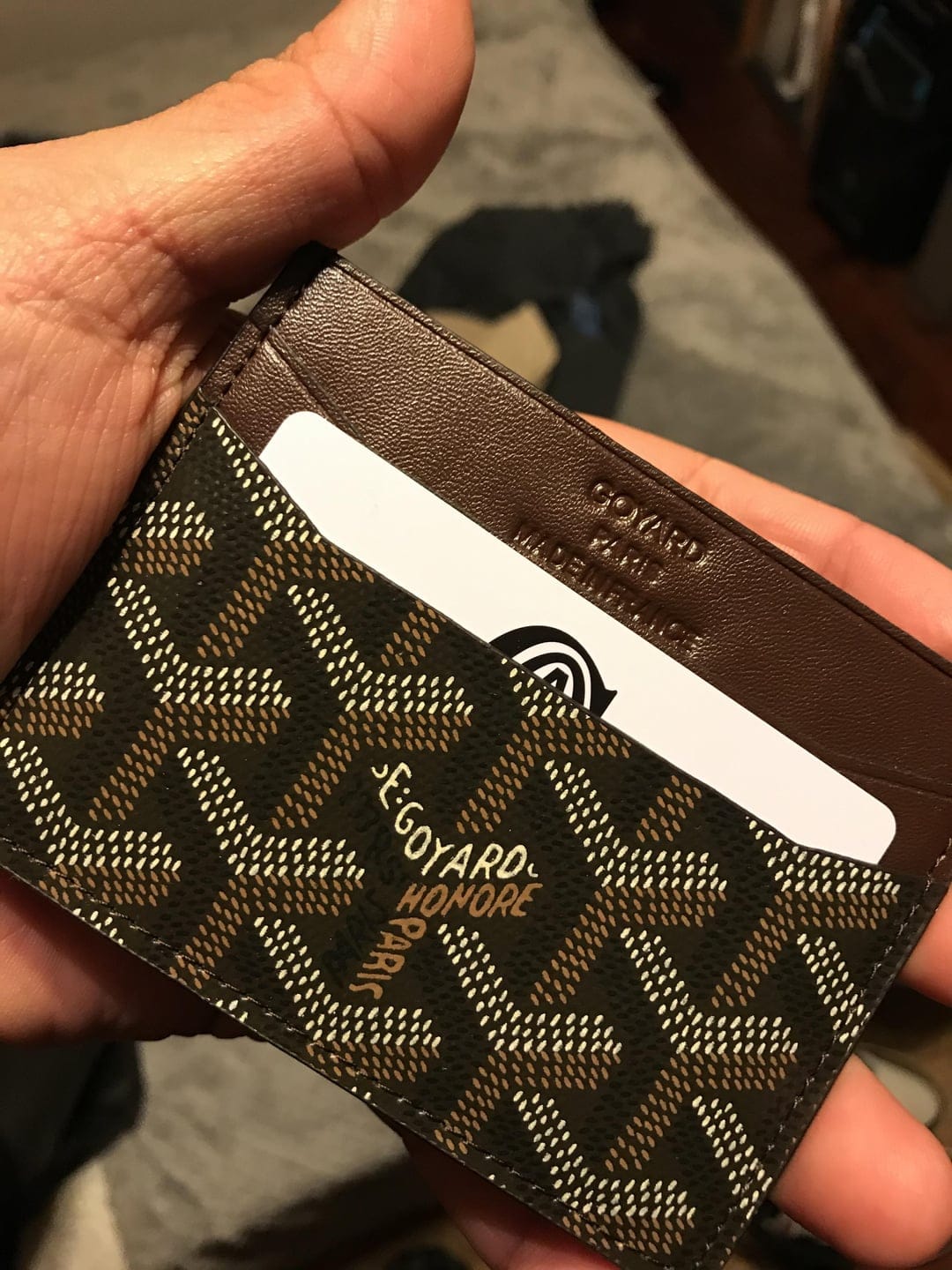 Cartes portefeuille Goyard