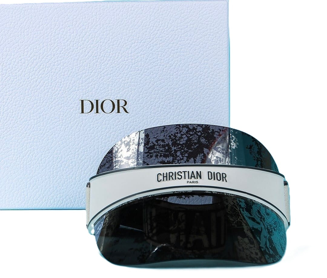 DiorClub V1U Black Dior Oblique Visor