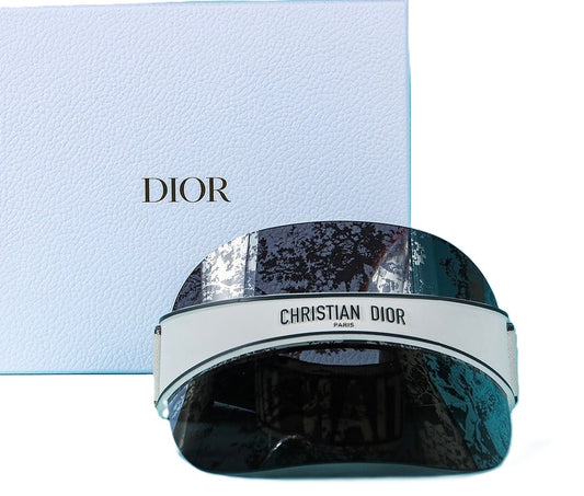 DiorClub V1U Black Dior Oblique Visor