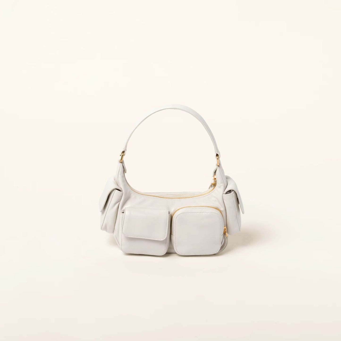 Nappa Leather Pocket Bag