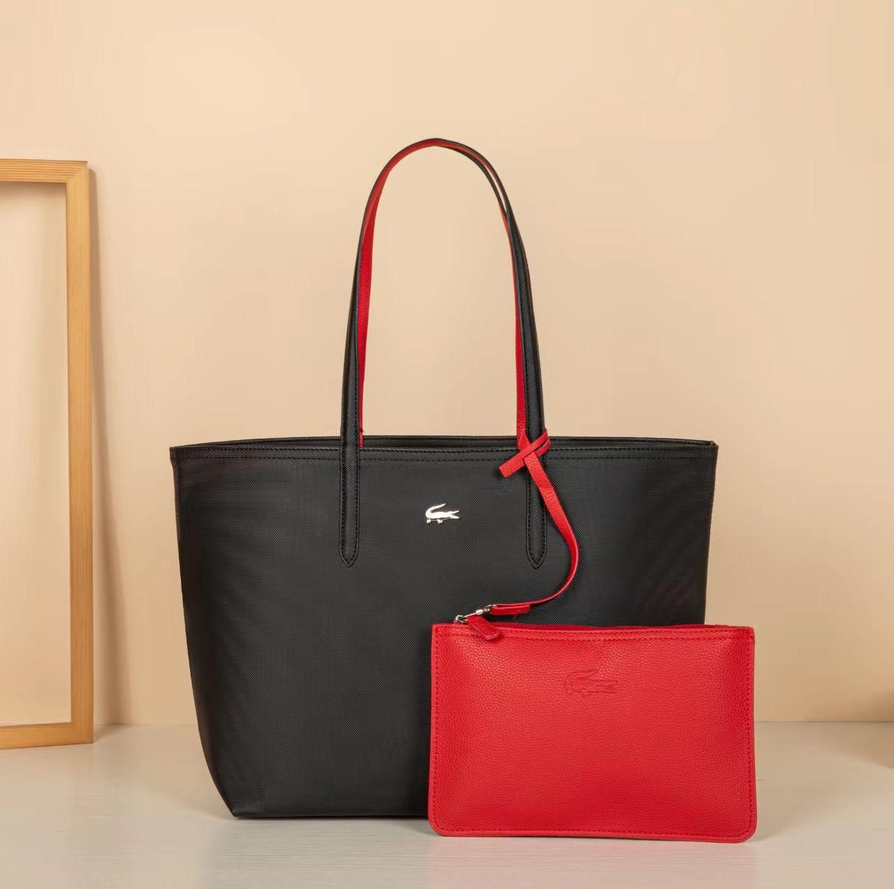 Anna Reversible Tote with Pouch