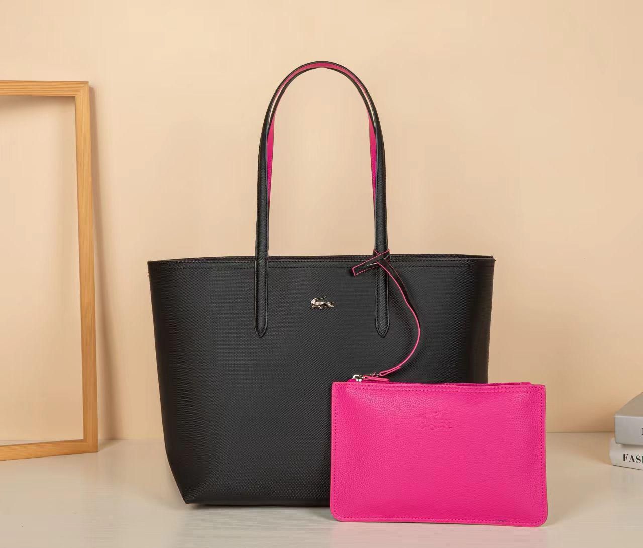 Anna Reversible Tote with Pouch