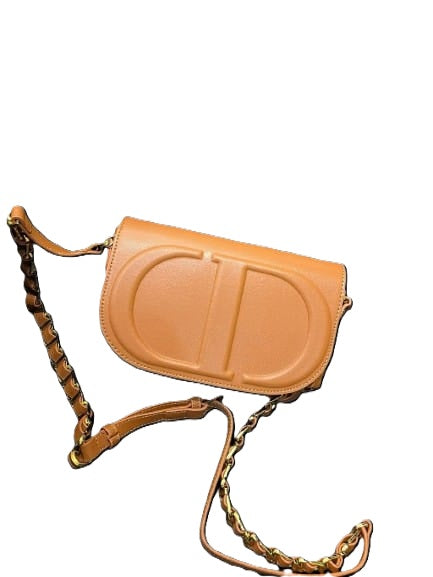 EMBOSSED LOGO JACQUARD AND PLAIN SERIES SLING BAG