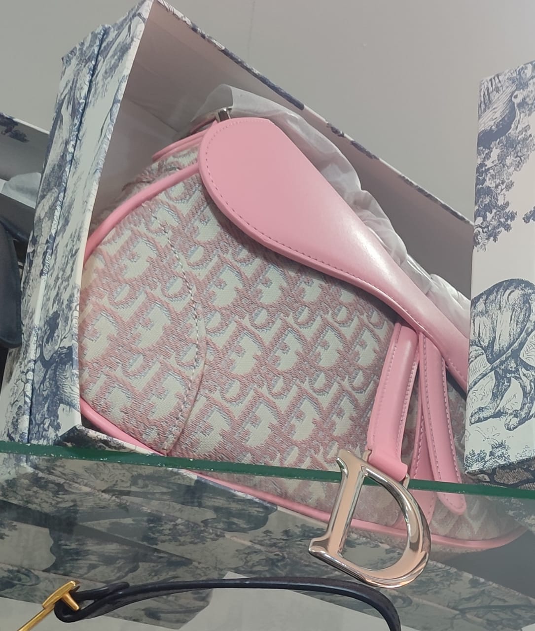 Saddle bag with strap