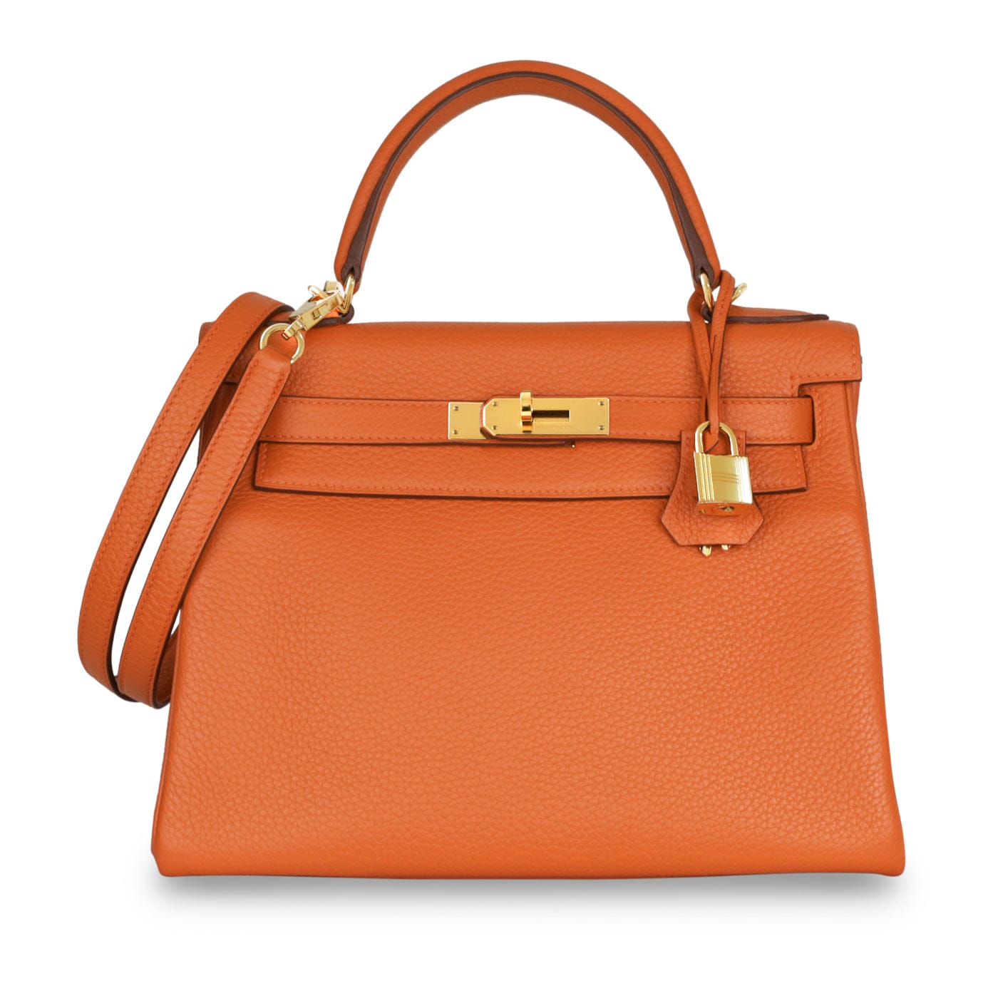 Hermes Epsom Kelly Medium Handbag