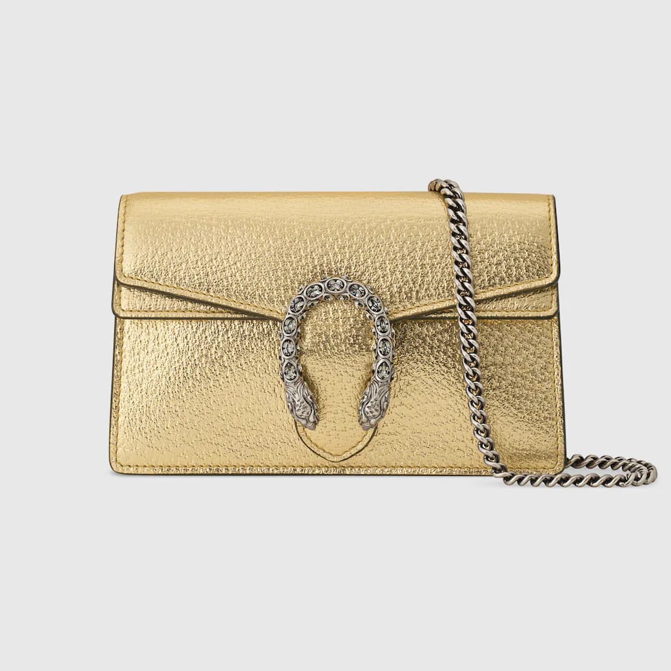 Dionysus Medium patent leather shoulder bag II