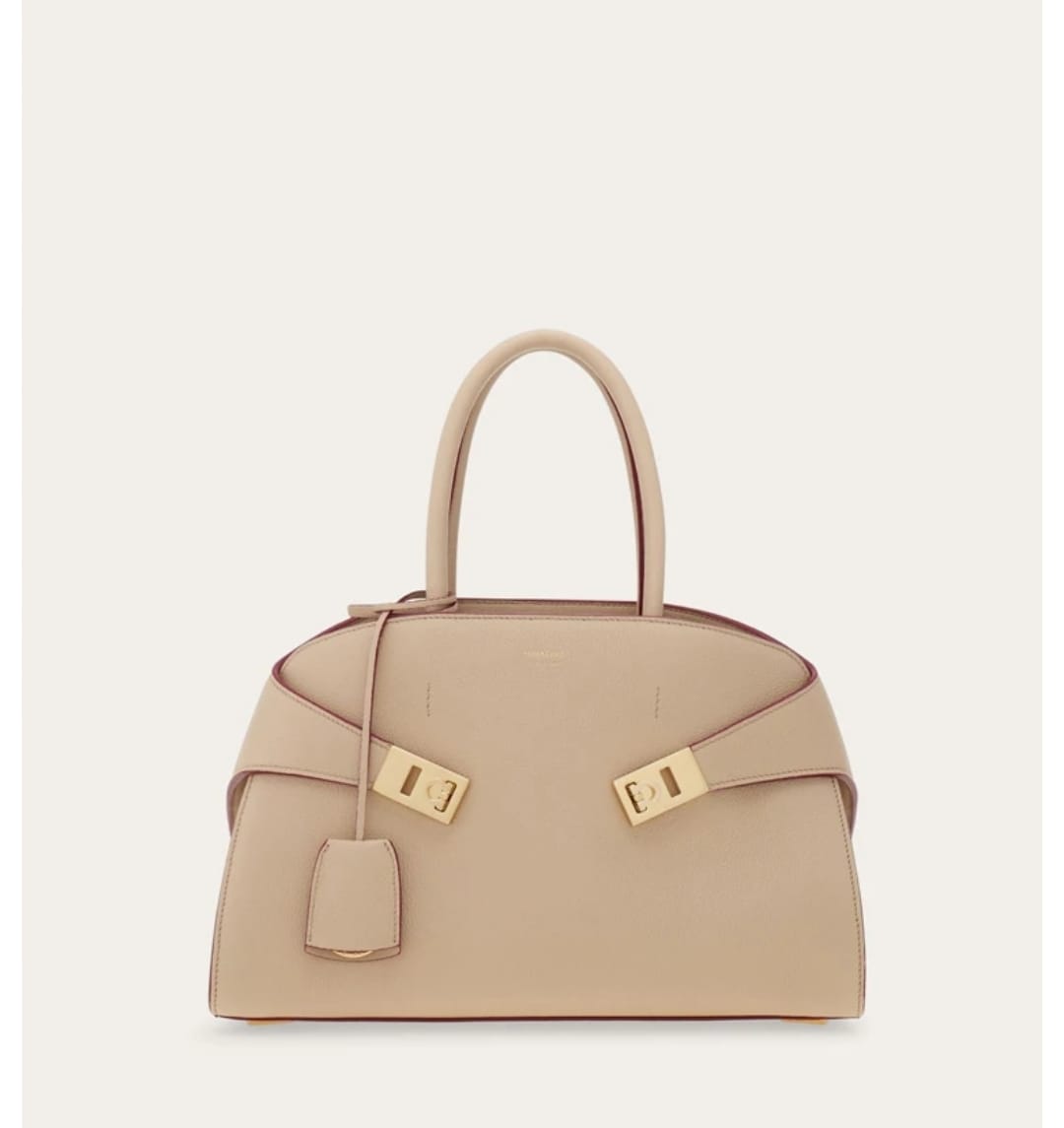 Hug bicolor handbag M