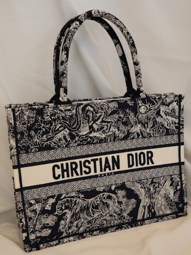 Large Dior Book Tote