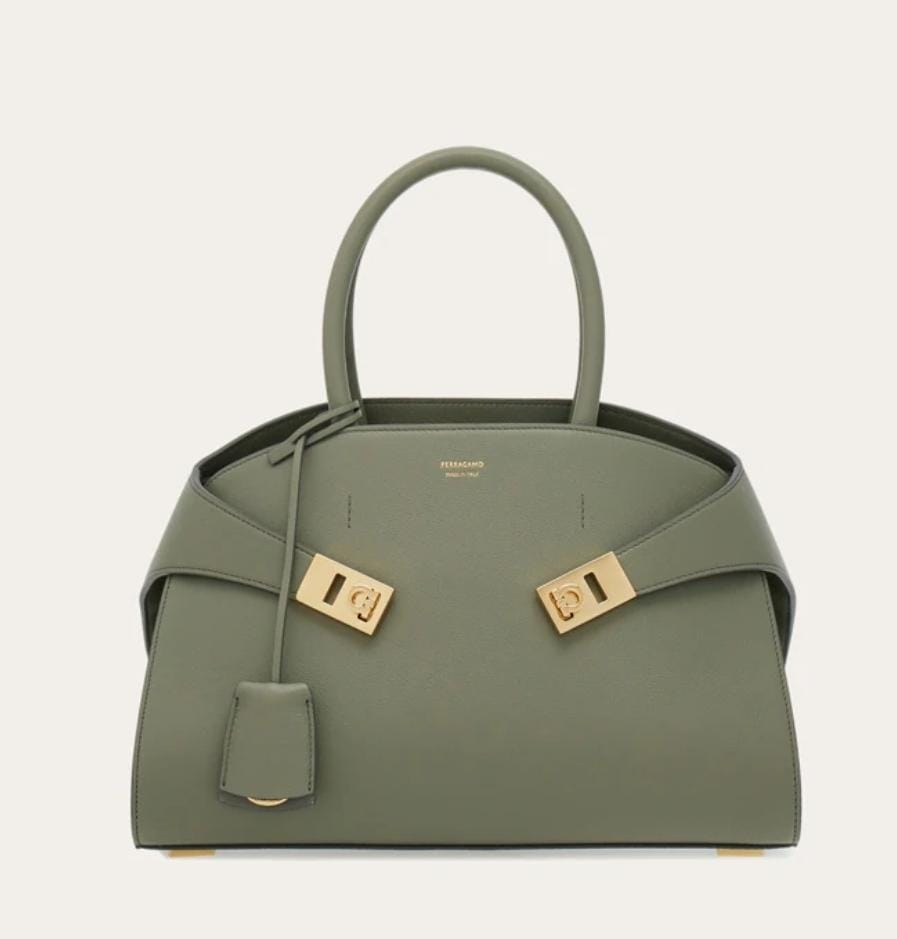Hug bicolor handbag M