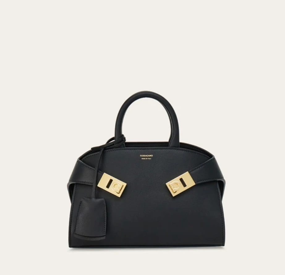 Hug bicolor handbag M
