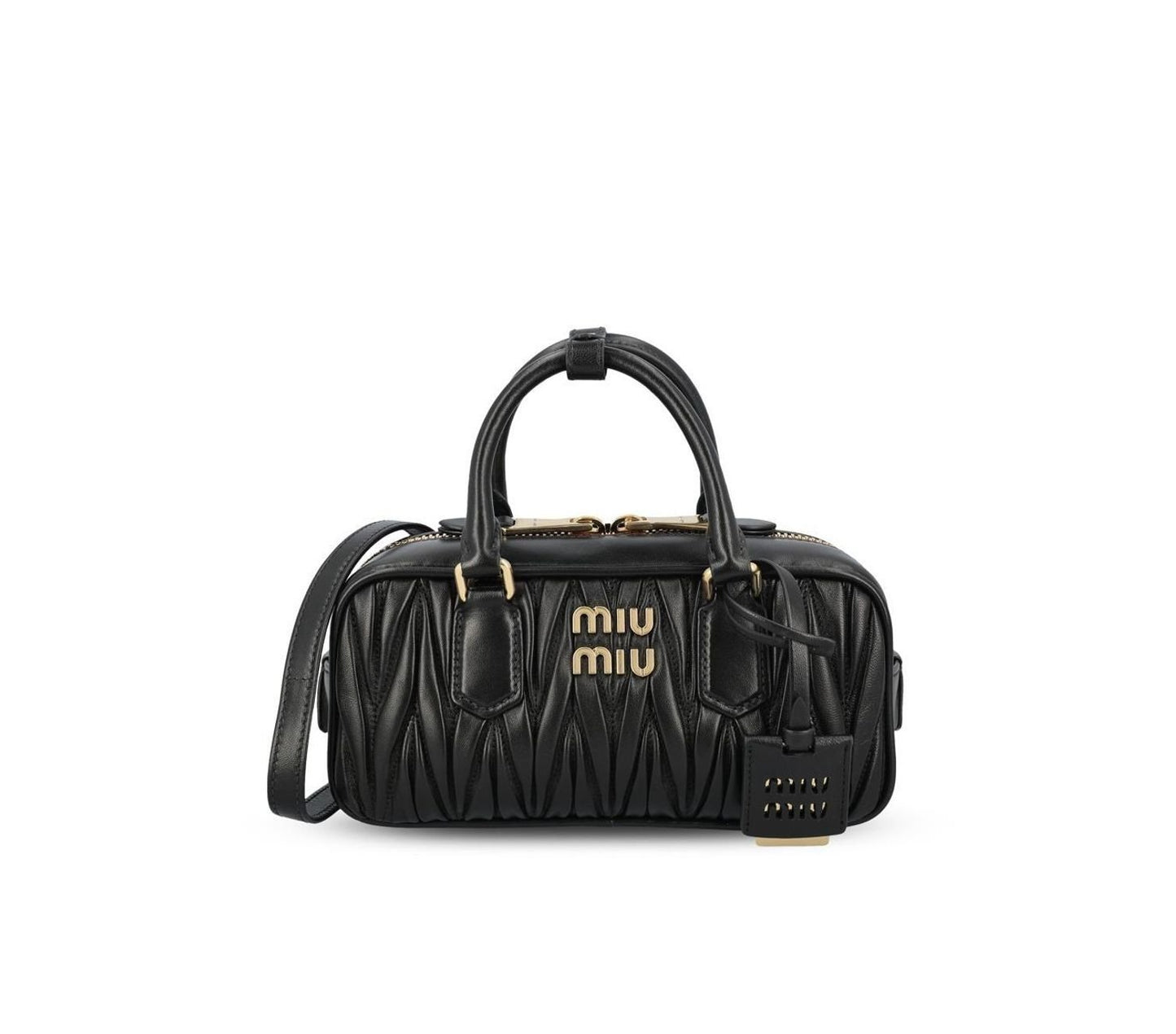 Arcadie matelassé nappa leather bag