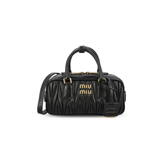Arcadie matelassé nappa leather bag