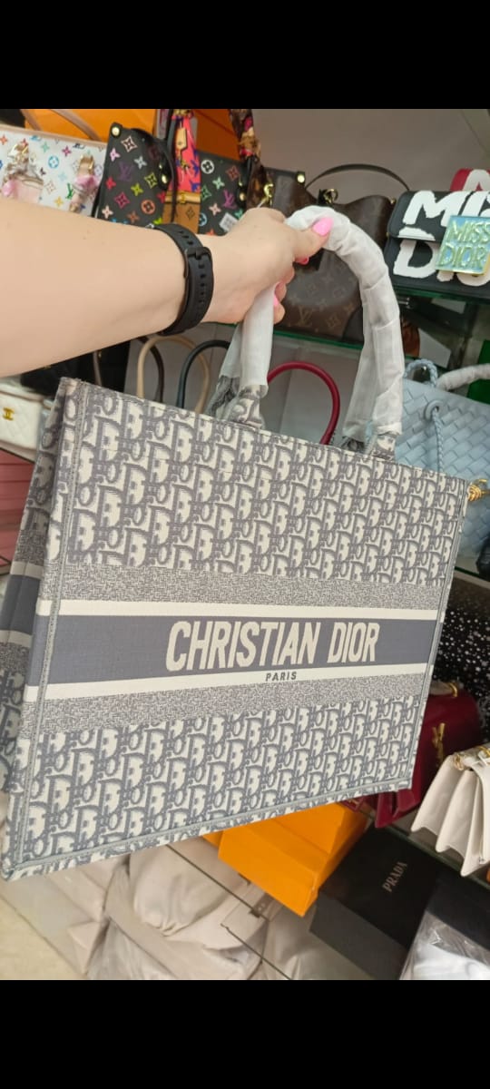 Large Dior Book Tote