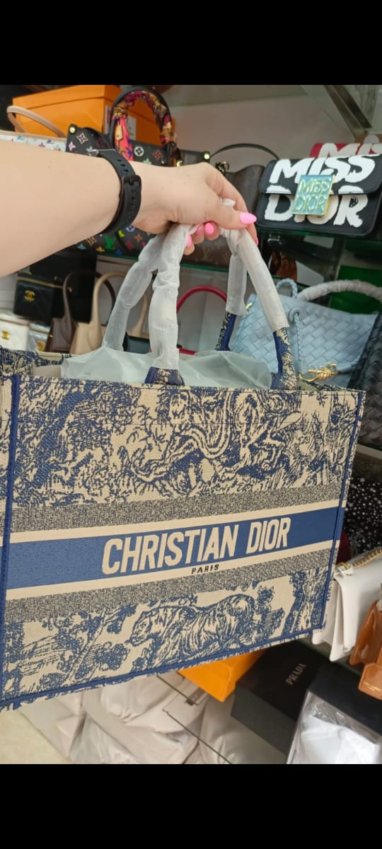 Large Dior Book Tote