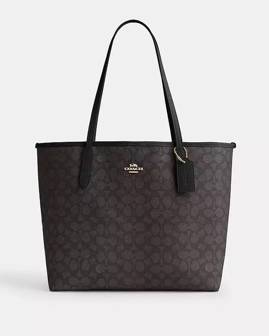 City Tote Bag In Signature Canvas
