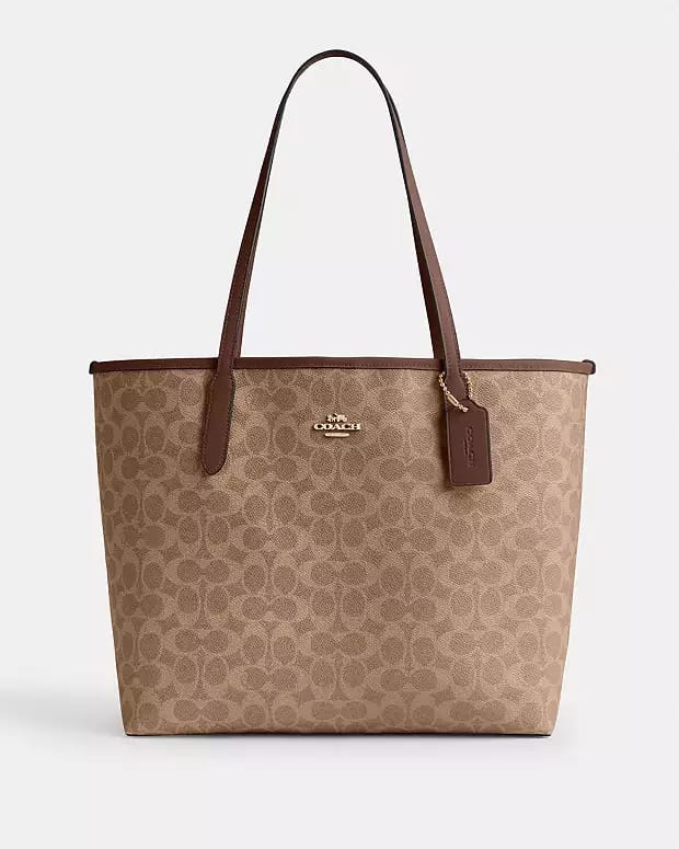 City Tote Bag In Signature Canvas