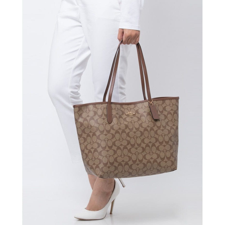 City Tote Bag In Signature Canvas