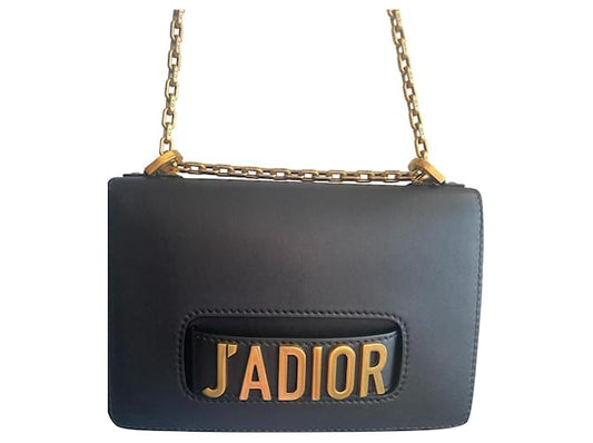 Dior J'ADior Chain Black Flap Bag