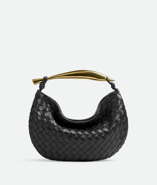 SMALL SARDINE CHAIN LEATHER SHOULDER BAG