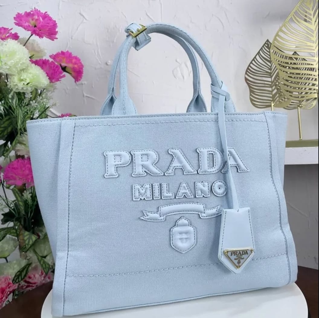 Sac fourre-tout moyen en lin mélangé