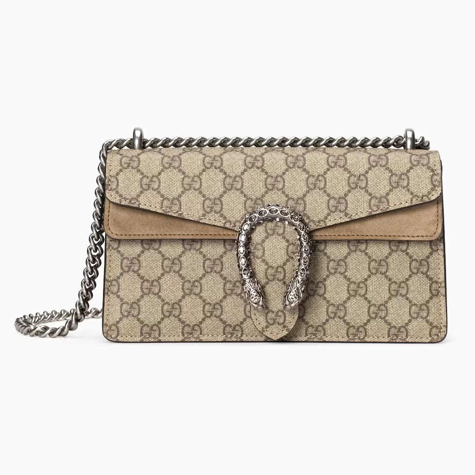 Dionysus Medium patent leather shoulder bag I
