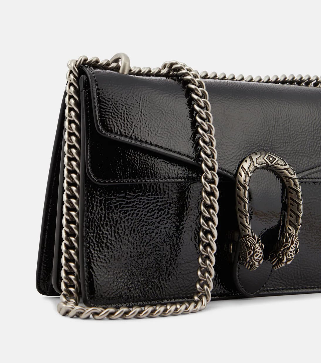 Dionysus Medium patent leather shoulder bag II